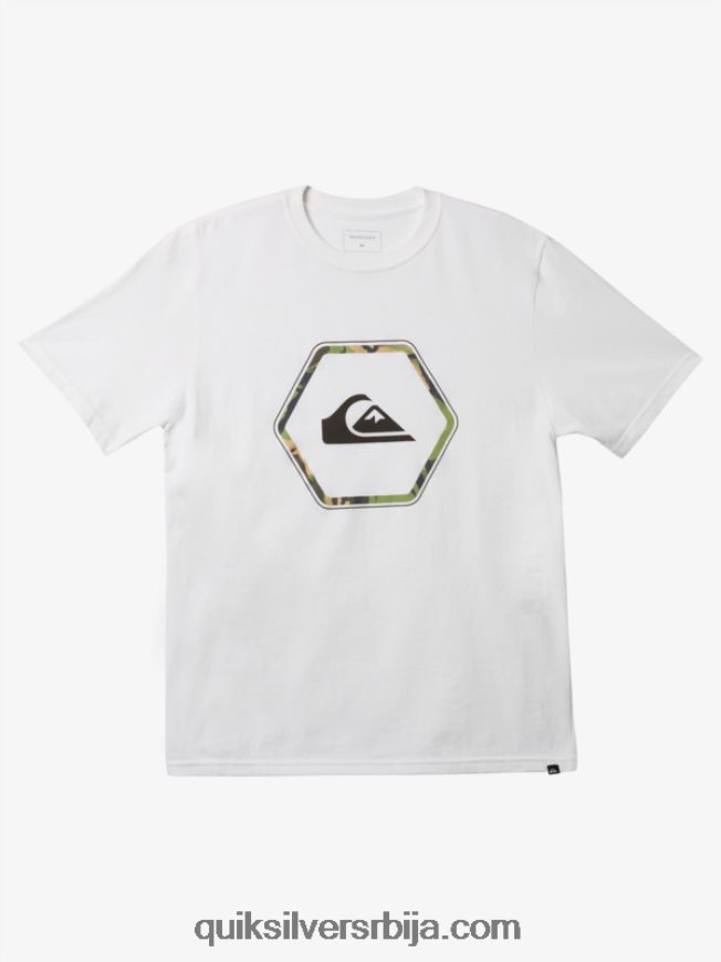 мушкарци Quiksilver у облику мајице бео Z824VN1235