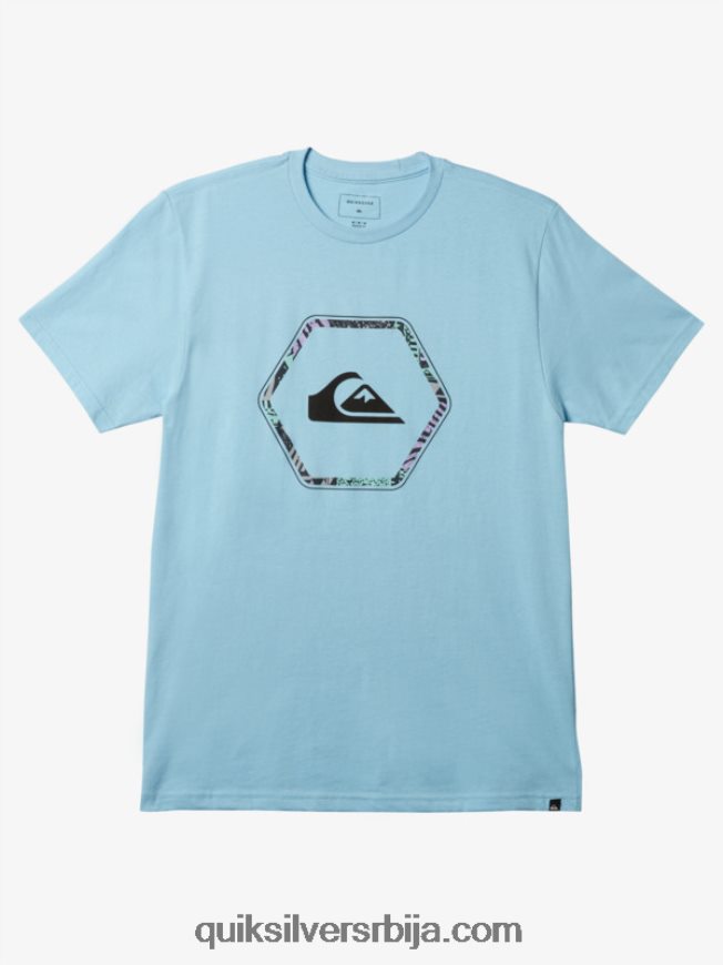 мушкарци Quiksilver у облику мајице небеско плаветнило Z824VN1236