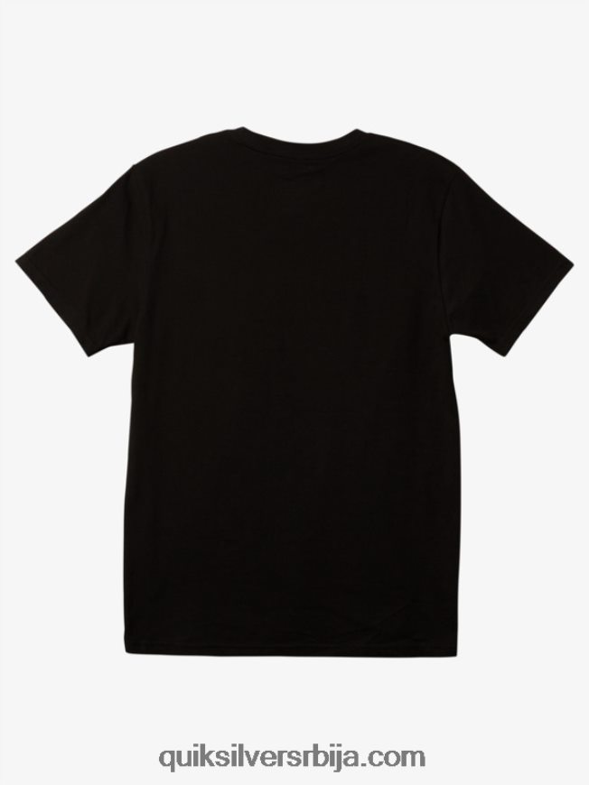 мушкарци Quiksilver у облику мајице црн Z824VN1238