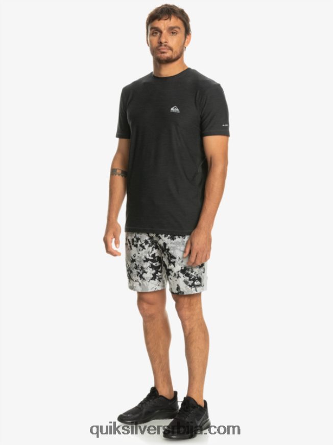мушкарци Quiksilver мајица за тркаче на обали фантомски хеатхер Z824VN1330