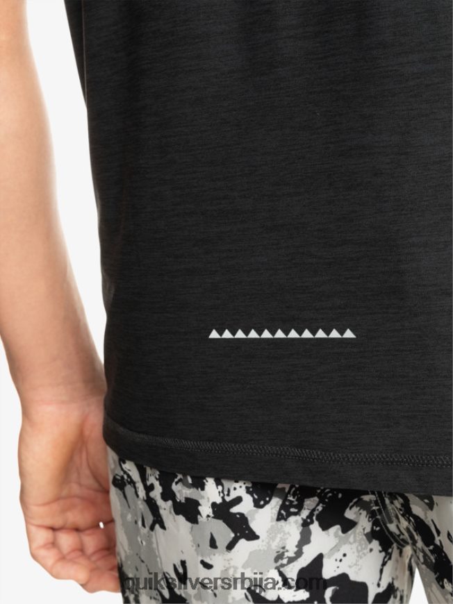 мушкарци Quiksilver мајица за тркаче на обали фантомски хеатхер Z824VN1330