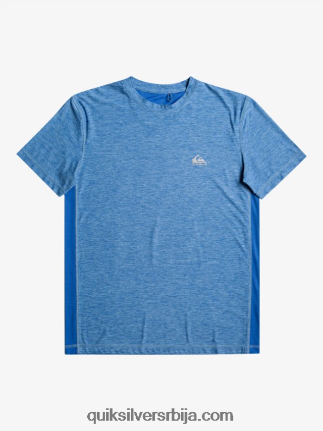 мушкарци Quiksilver мајица за тркаче на обали сноркел блуе Z824VN1331