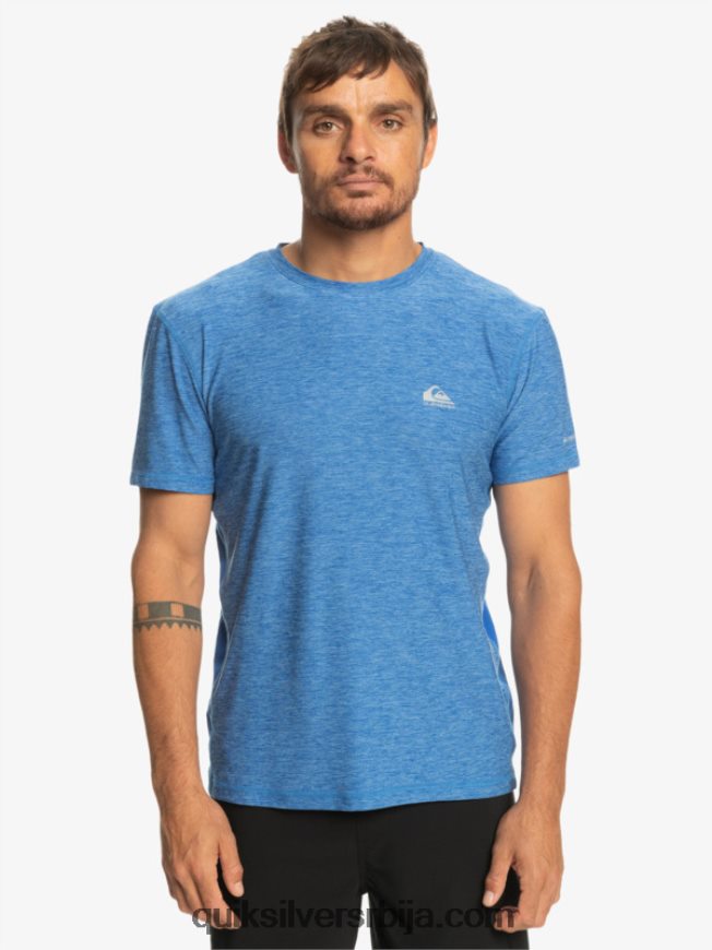 мушкарци Quiksilver мајица за тркаче на обали сноркел блуе Z824VN1331