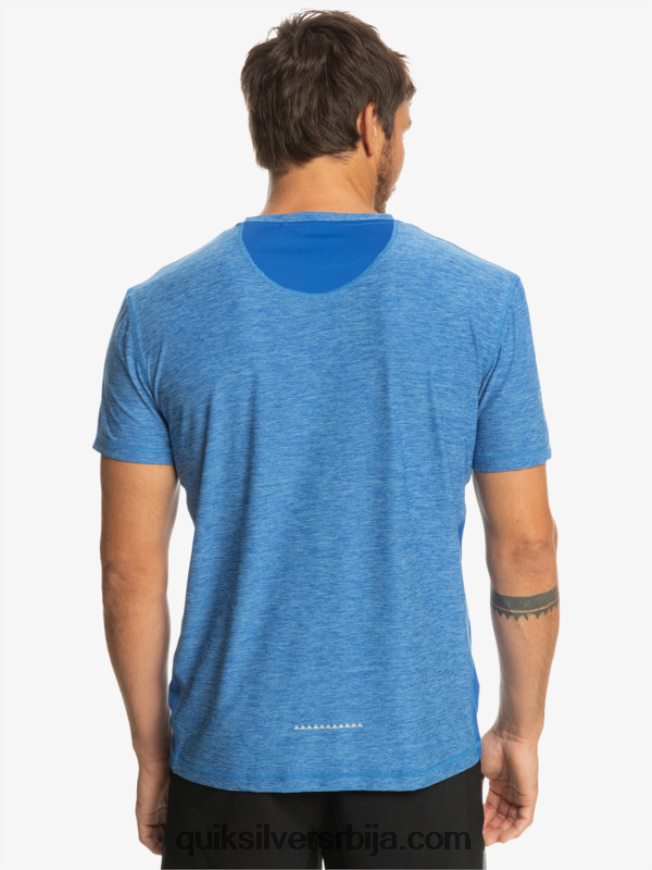 мушкарци Quiksilver мајица за тркаче на обали сноркел блуе Z824VN1331
