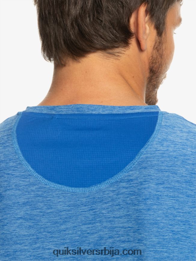 мушкарци Quiksilver мајица за тркаче на обали сноркел блуе Z824VN1331