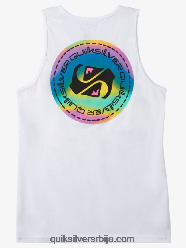 мушкарци Quiksilver цолор флов мајица бео Z824VN1332