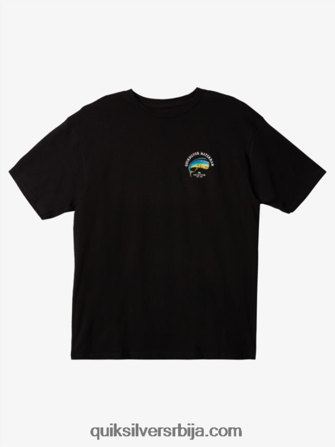 мушкарци Quiksilver ватерман тензија на мајици црн Z824VN1341