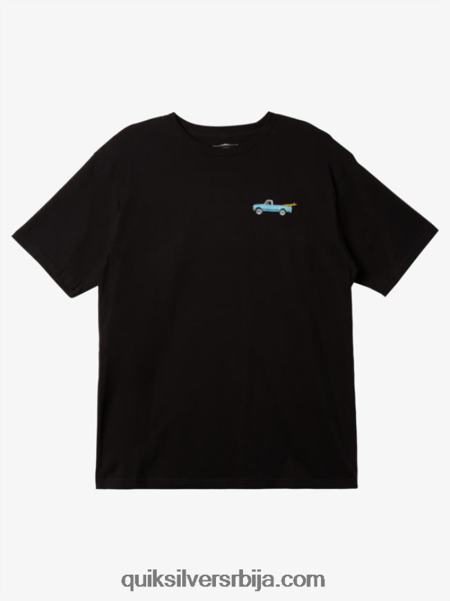 мушкарци Quiksilver Ватерман беацонс везана мајица црн Z824VN1343