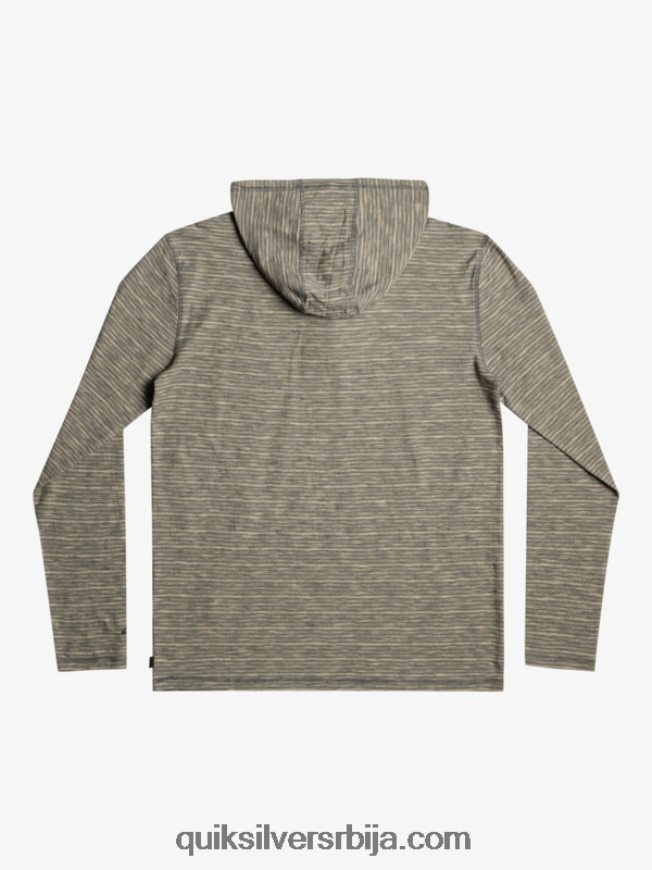 мушкарци Quiksilver кентин мајица са капуљачом дугих рукава тамни шкриљац кентин Z824VN1353