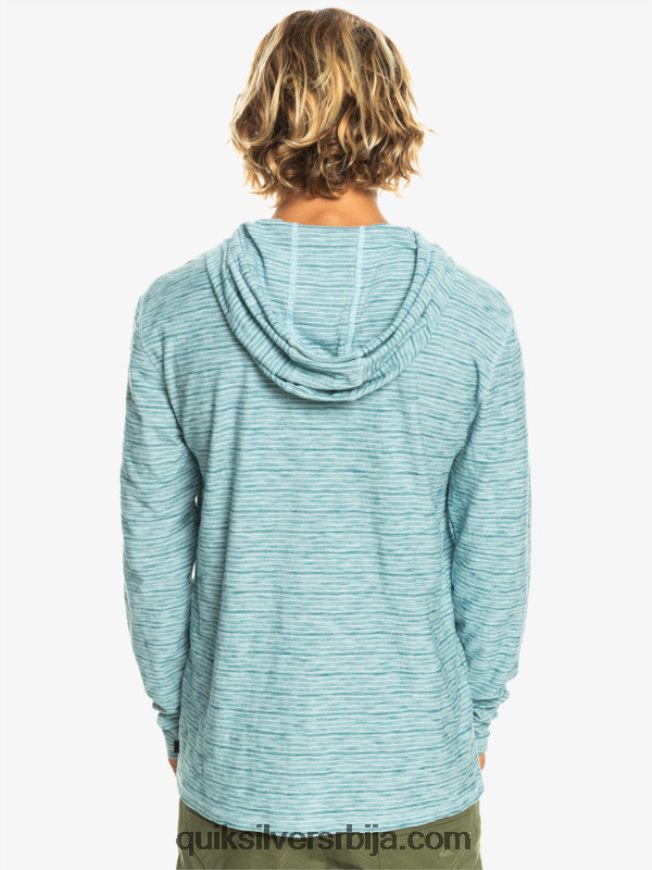 мушкарци Quiksilver кентин мајица са капуљачом дугих рукава небески кентин Z824VN1354