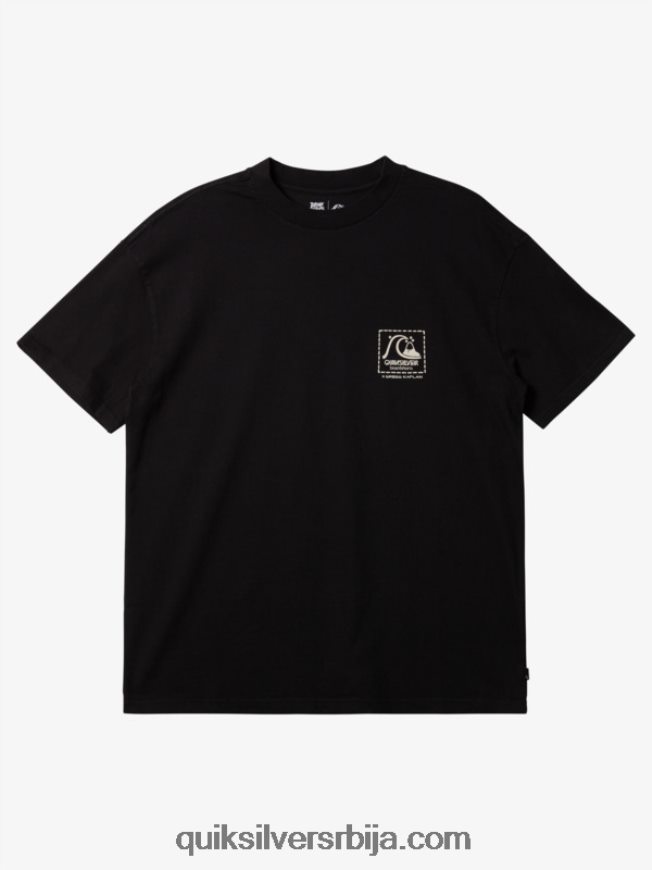 мушкарци Quiksilver Грегг Каплан празна платнена мајица црн Z824VN1374