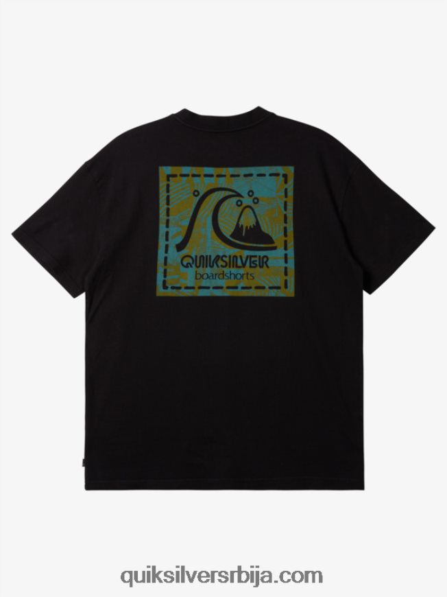 мушкарци Quiksilver Грегг Каплан празна платнена мајица црн Z824VN1374