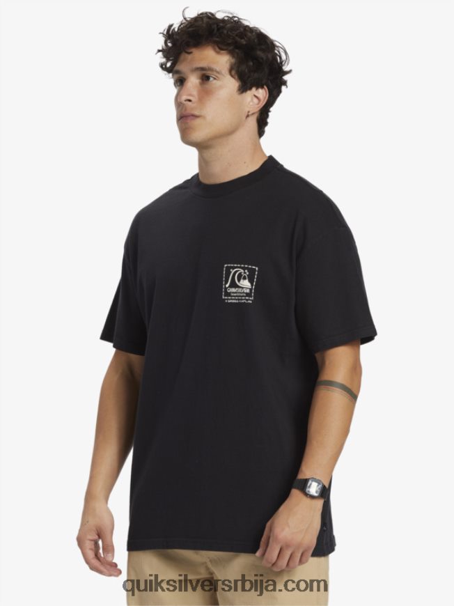 мушкарци Quiksilver Грегг Каплан празна платнена мајица црн Z824VN1374