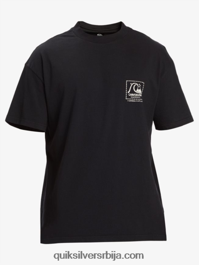 мушкарци Quiksilver Грегг Каплан празна платнена мајица црн Z824VN1374