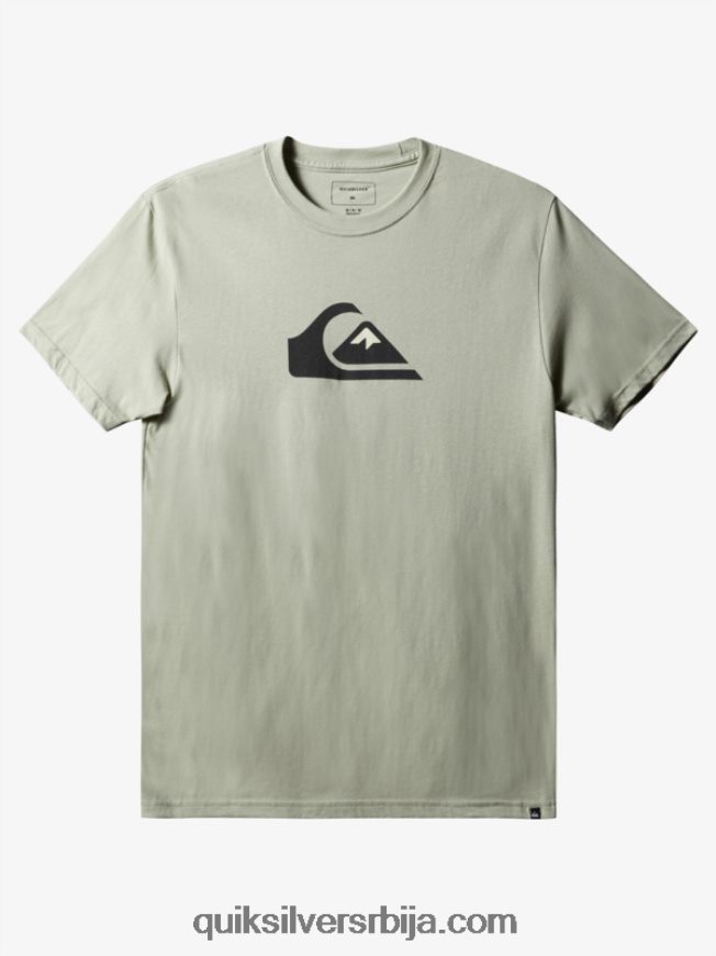 мушкарци Quiksilver мајица са логотипом комп пустињска жалфија Z824VN1387