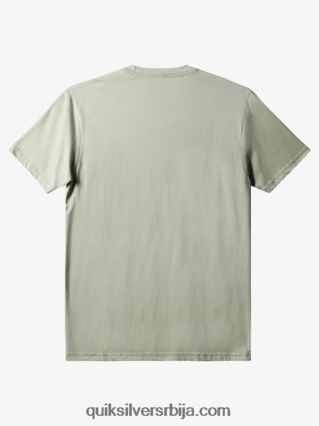 мушкарци Quiksilver мајица са логотипом комп пустињска жалфија Z824VN1387