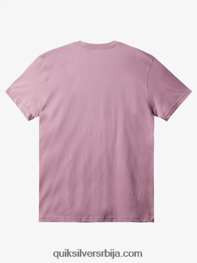 мушкарци Quiksilver мајица са логотипом комп прашњава орхидеја Z824VN1388