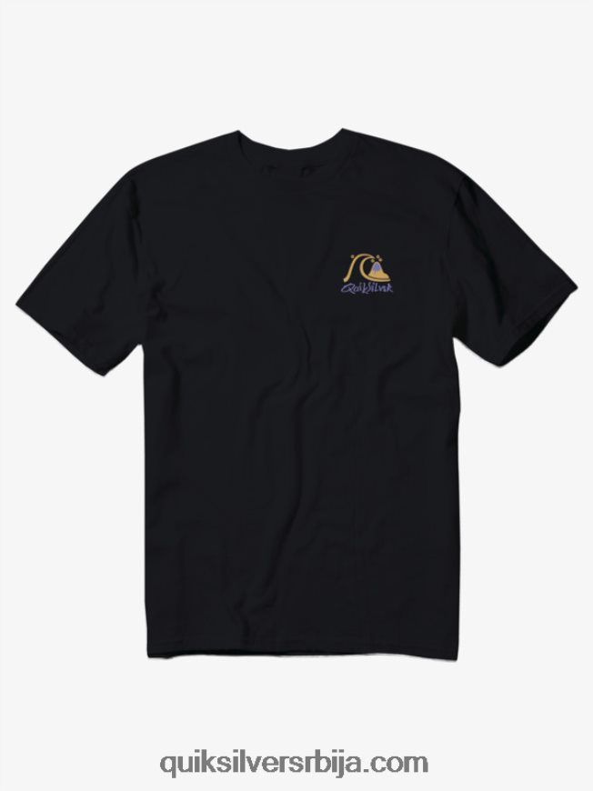 мушкарци Quiksilver мајица емисије сенки црн Z824VN1393