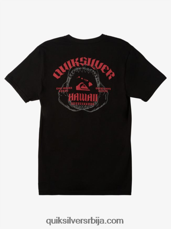 мушкарци Quiksilver Хаваии биг бите мајица црн Z824VN1421