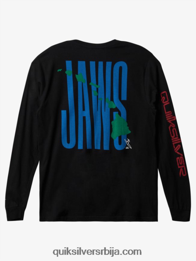 мушкарци Quiksilver јавс биг ваве цхалленге лс мајица црн Z824VN1426