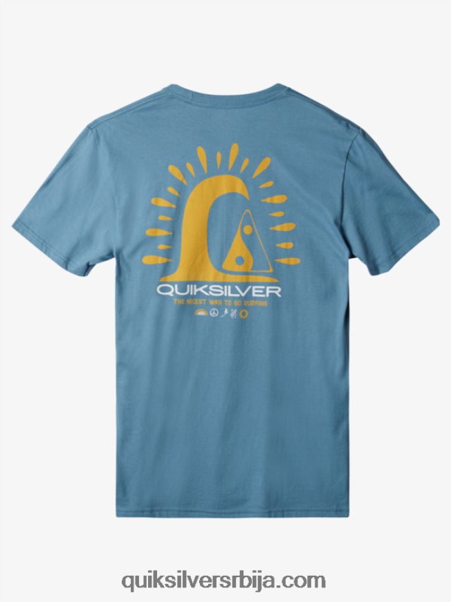 мушкарци Quiksilver на ивици мајице провансалски Z824VN1505