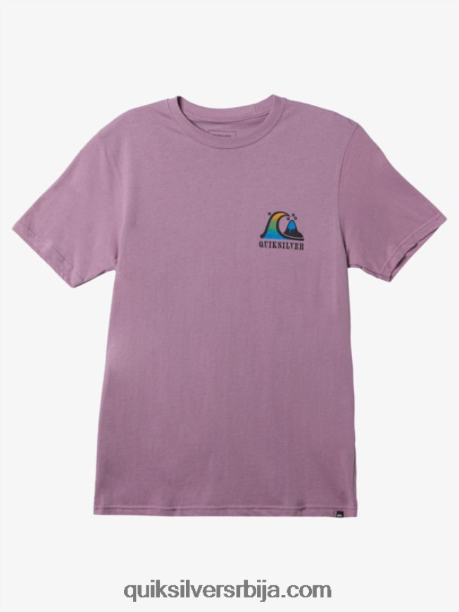 мушкарци Quiksilver ривер бенд мајица прашњава орхидеја Z824VN1516
