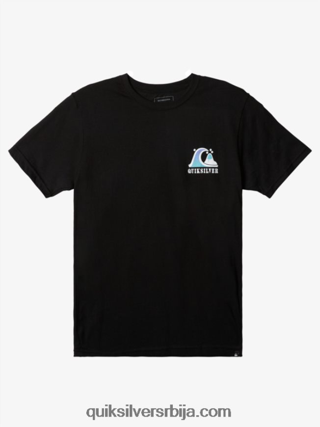 мушкарци Quiksilver ривер бенд мајица црн Z824VN1517