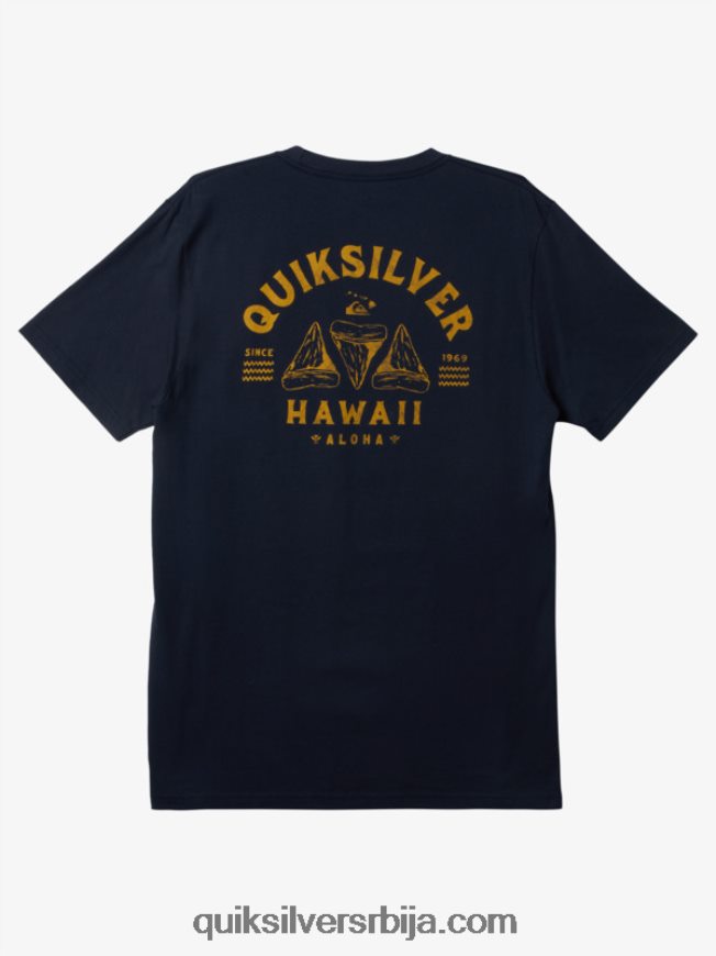 мушкарци Quiksilver Хаваии бријач зуб мајица морнарски сако Z824VN158