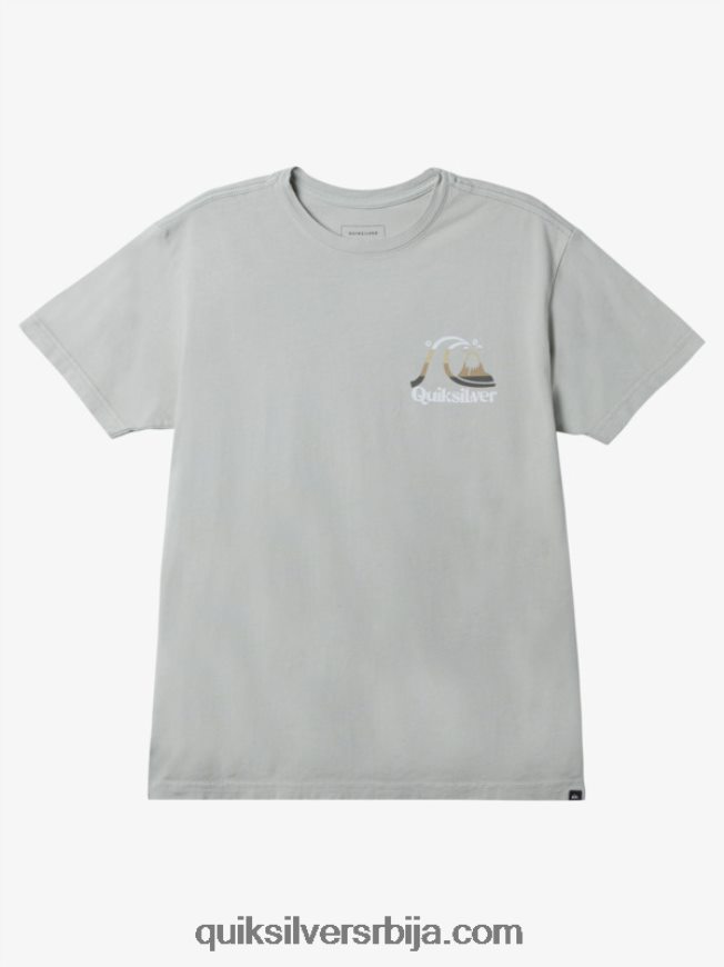 мушкарци Quiksilver мајица са острвским временом пустињска жалфија Z824VN1628
