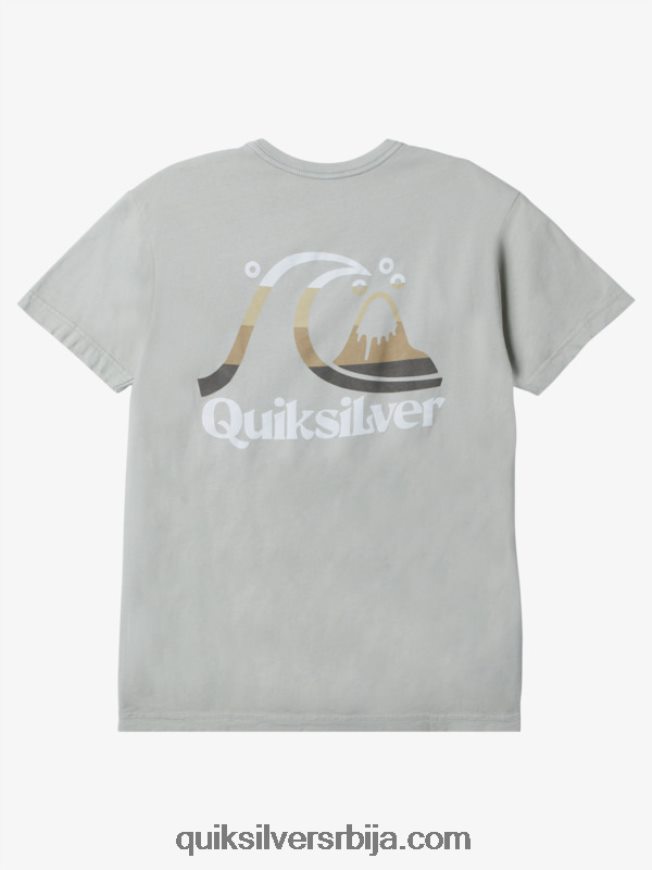 мушкарци Quiksilver мајица са острвским временом пустињска жалфија Z824VN1628