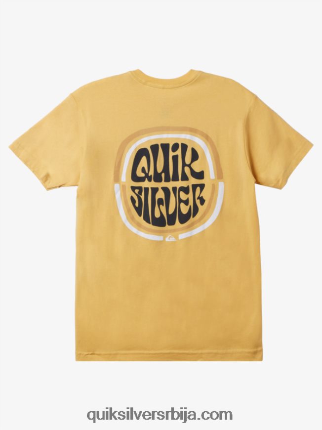 мушкарци Quiksilver миља висока мајица окер Z824VN1640