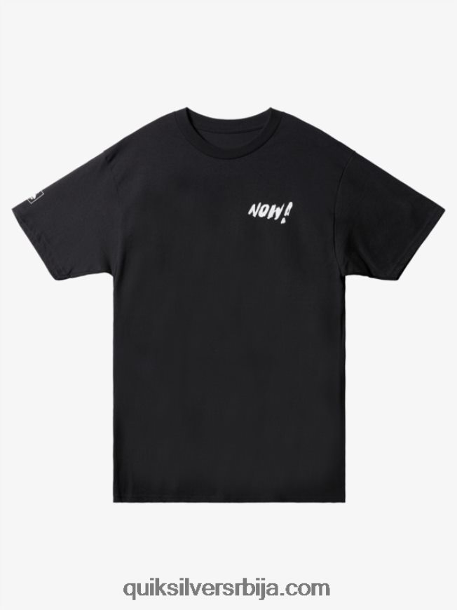 мушкарци Quiksilver натас сада мајица црн Z824VN1655