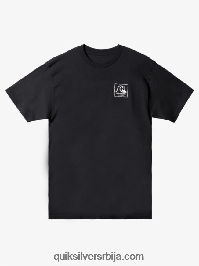 мушкарци Quiksilver натас акција сада мајица црн Z824VN1657