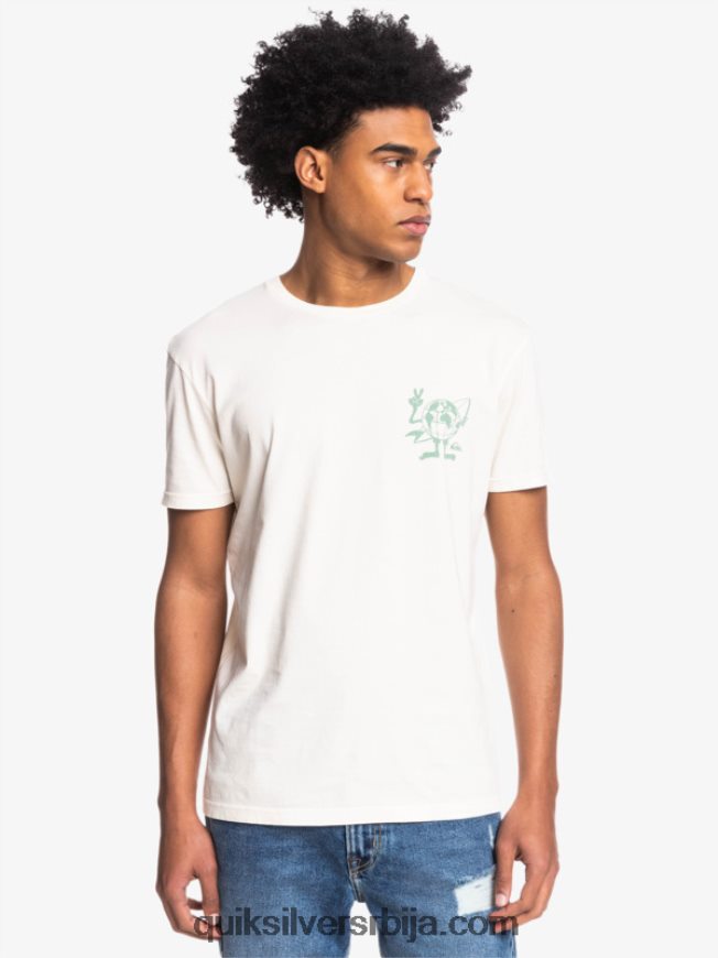 мушкарци Quiksilver мајица са скривеном поруком бреза Z824VN1762