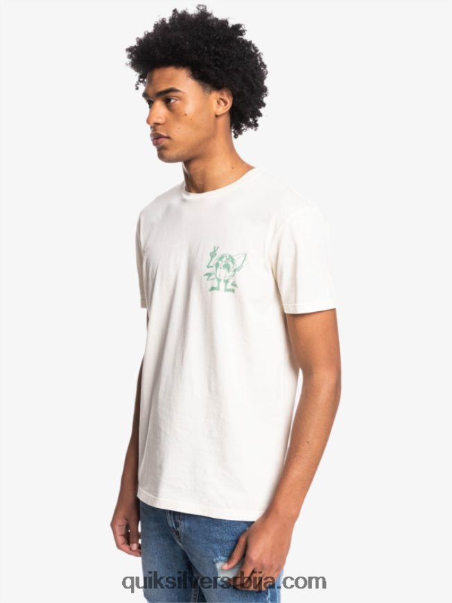 мушкарци Quiksilver мајица са скривеном поруком бреза Z824VN1762