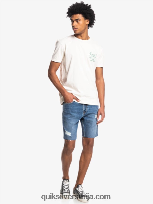 мушкарци Quiksilver мајица са скривеном поруком бреза Z824VN1762