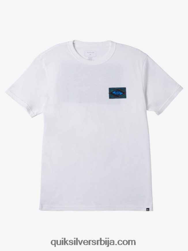 мушкарци Quiksilver вибинг мајица бео Z824VN179