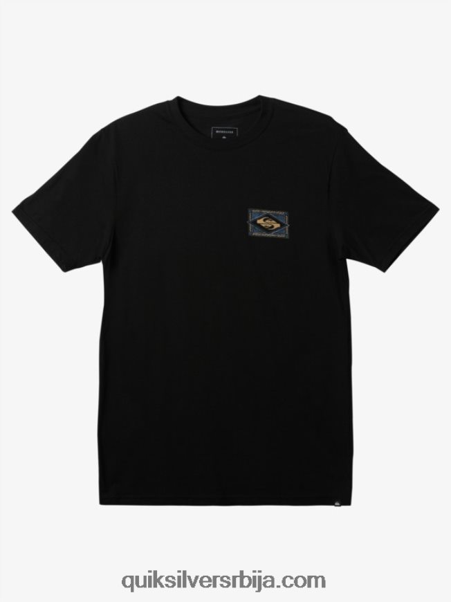мушкарци Quiksilver вибинг мајица црн Z824VN180