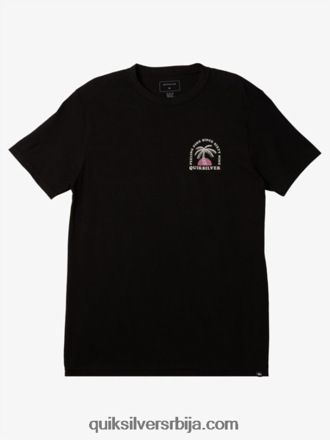мушкарци Quiksilver таласаста мајица црн Z824VN187