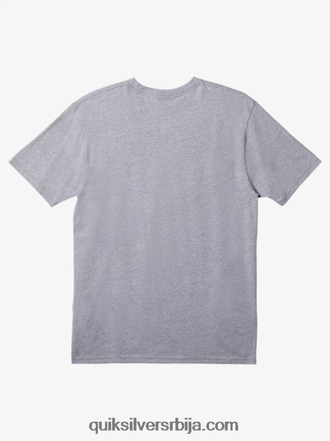 мушкарци Quiksilver схапесхифтер мајица атлетски хеатхер Z824VN226