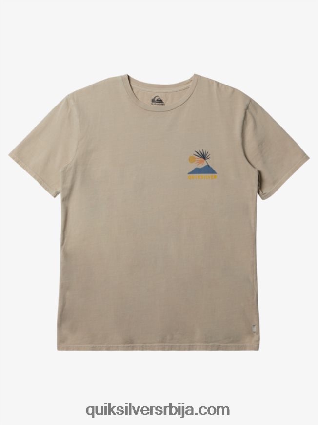 мушкарци Quiksilver нова племенска мајица старинско бело Z824VN232