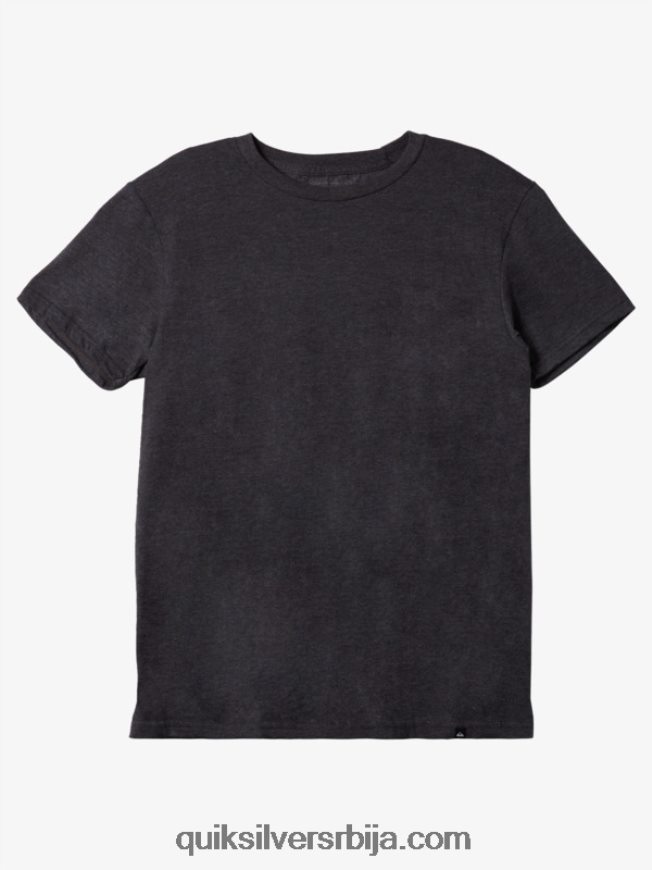 мушкарци Quiksilver флов мод мајица средње сиви вресак Z824VN270