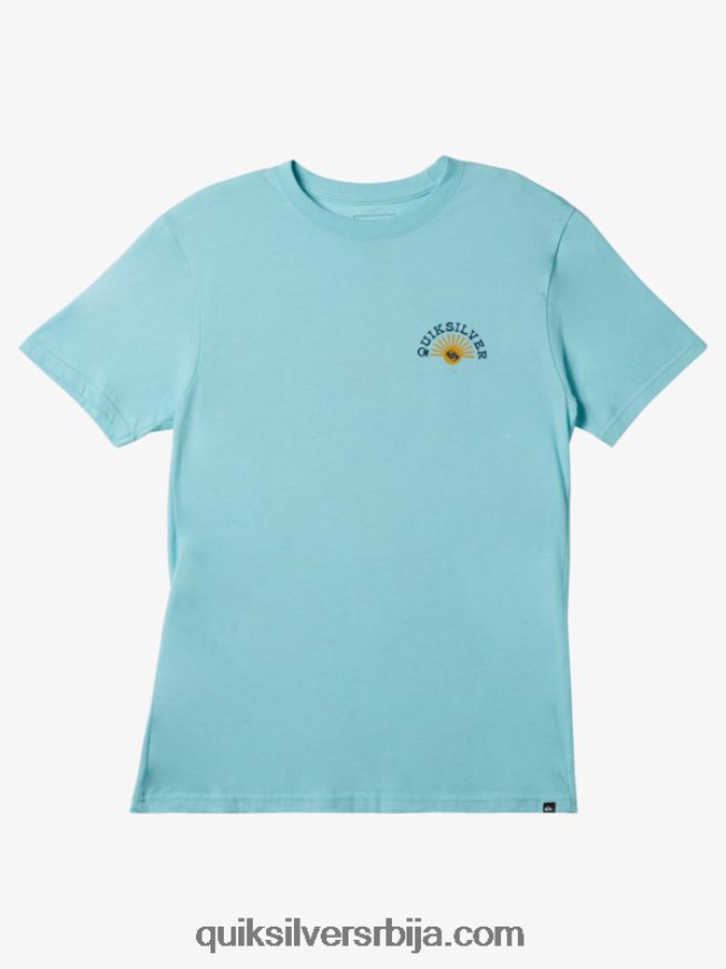 мушкарци Quiksilver флов мод мајица анђео плави вресак Z824VN271