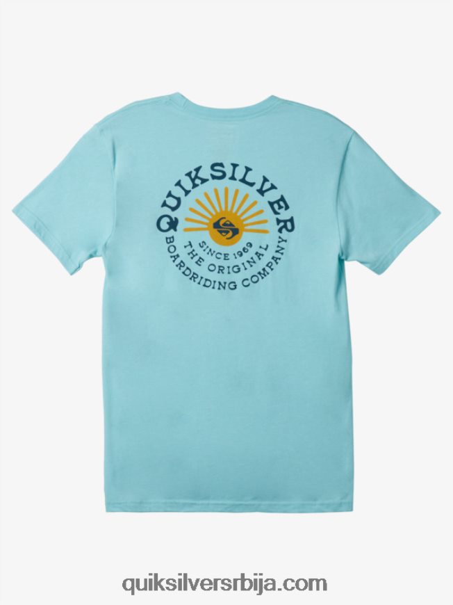 мушкарци Quiksilver флов мод мајица анђео плави вресак Z824VN271