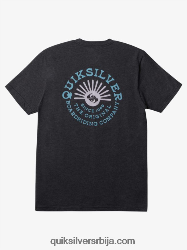 мушкарци Quiksilver флов мод мајица угаљ вријесак Z824VN272