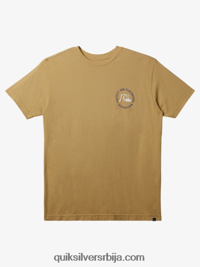 мушкарци Quiksilver заштитити наше игралиште мајицу таос таупе Z824VN294