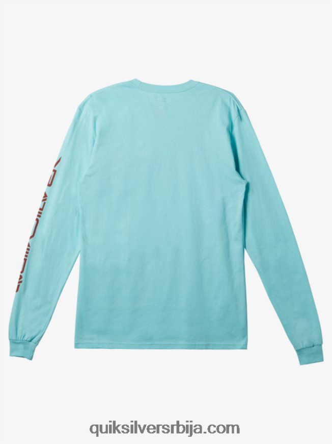 мушкарци Quiksilver омни лого мајица анђео плави Z824VN297