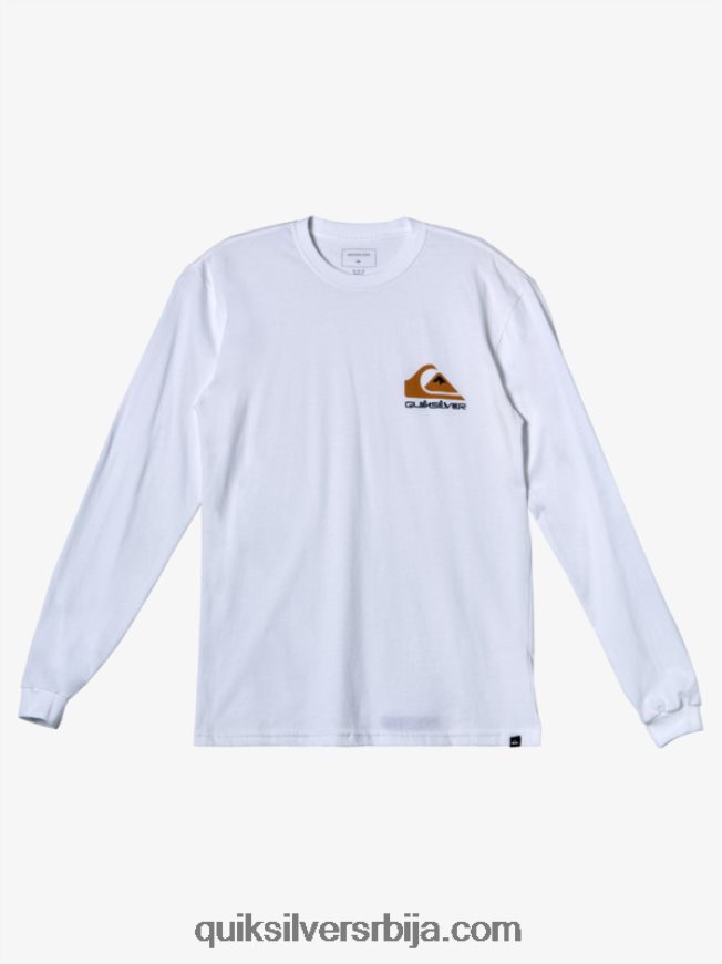 мушкарци Quiksilver омни лого мајица бео Z824VN299
