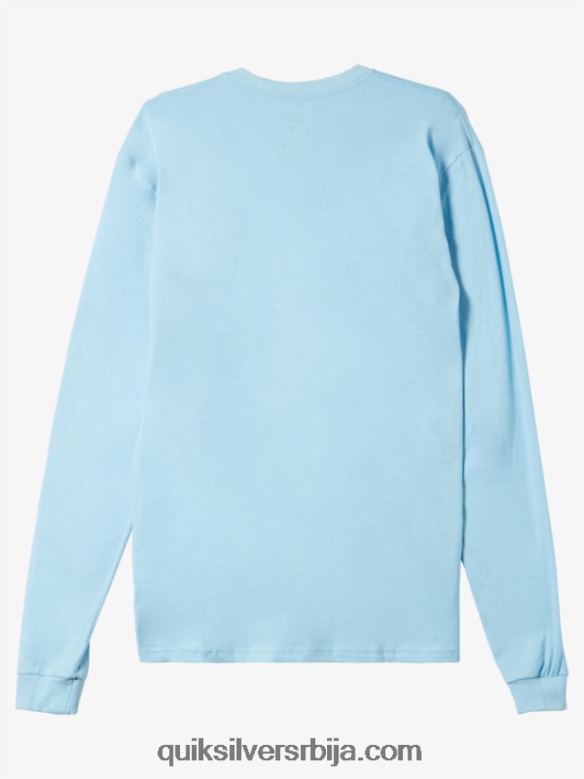 мушкарци Quiksilver омни лого мајица небеско плаветнило Z824VN300