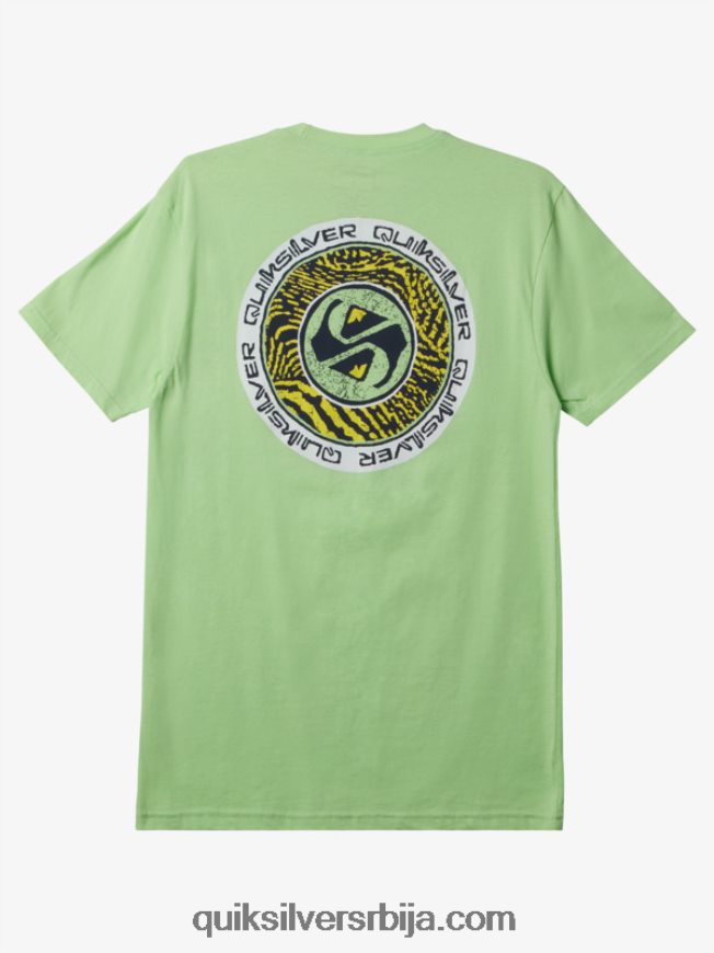 мушкарци Quiksilver кругови крај мајица рајски зелени Z824VN306